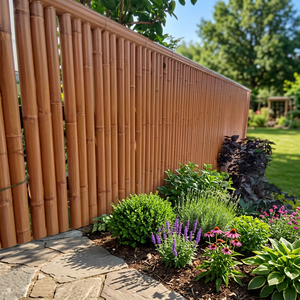 Panneau de clôture mural extérieur design rustique résistant à l'eau pour balustrades de terrasse et rampes – Offre Spéciale - Product Image 1