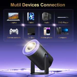 Junuo thông minh chiếu proyector <span class=keywords><strong>Mini</strong></span> rạp hát tại nhà LCD thông minh Movie xách tay 4K Android chiếu <span class=keywords><strong>Mini</strong></span> video chiếu - Product Image 6