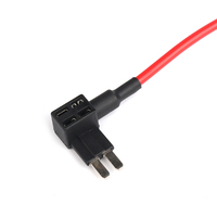 Micro 2 Fuse TAP Fuse Holder Adaptor Sekring Mobil dengan Konektor Kabel Plastik untuk Mobil Truk Kapal