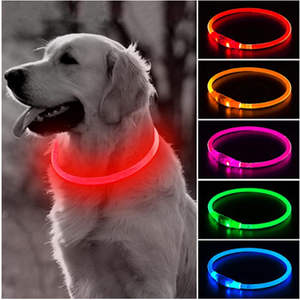 <span class=keywords><strong>Collar</strong></span> electrónico <span class=keywords><strong>LED</strong></span> para mascotas, <span class=keywords><strong>collar</strong></span> <span class=keywords><strong>LED</strong></span> para perros que brilla en la oscuridad, ajustable, luminoso, collares para mascotas, seguridad nocturna, <span class=keywords><strong>collar</strong></span> <span class=keywords><strong>LED</strong></span> para perros, suministros para mascotas - Product Image 6