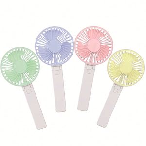 Source Manufacturer Ready Stock Foldable Rechargeable Handheld Portable Mini Fan Usb With Phone <b>Holder</b> - Product Image 2