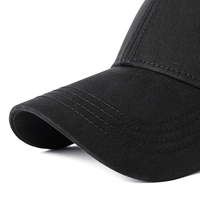 Gorra de Béisbol Unisex Ajustable de Sarga, Color Sólido, Estilo Deportivo Casual, Gorra Lisa de Tela Común para Adultos para Exteriores
