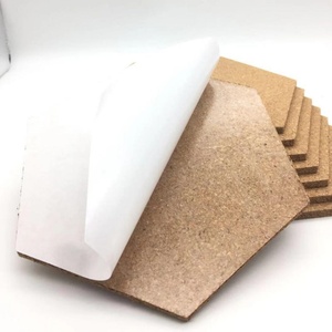 Boshiho Wholesale Cork Board Tiles 8 Pack with Full Sticky Back Mini Wall Pin Board-decoration Bulletin Board - Product Image 2