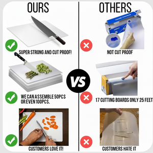 Se puede perforar pared logotipo personalizado Pp Material portátil semana tirar tablas de cortar desechables - Product Image 1