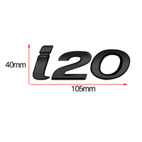 Personnaliser I20 emblème drôle pour Hyundai 1wst Gen 2008-2014 voiture Logo Badge autocollant usine en gros pour Auto accessoires extérieurs