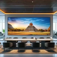 Pantalla LED de Alto Rendimiento P0.9 para Montaje en Pared, Panel de Pantalla LED 16:9 COB MiniLED/MicroLED 4K HDR10+ Video Wall 0.93mm