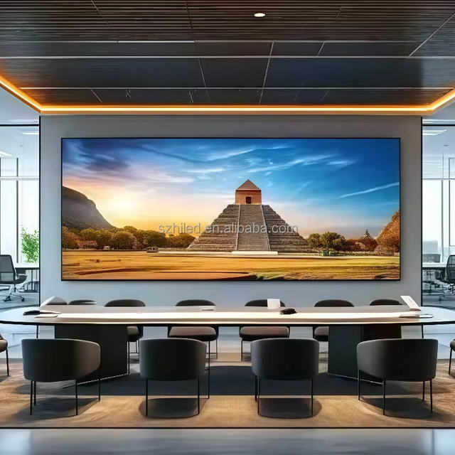 High Performance P0.9 Home Wall Mount LED Display Screen Panel 16:9 COB MiniLED/MicroLED 4K HDR10+ Video Wall 0.93mm