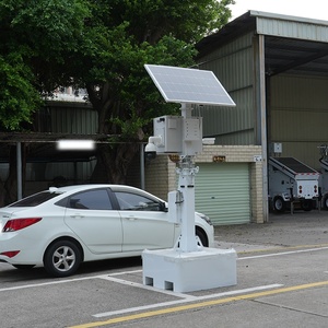 Năng lượng mặt trời ngoài trời hỗ trợ Camera CCTV HD tầm nhìn ban đêm kép PTZ 4G <span class=keywords><strong>Wifi</strong></span> Sim Thẻ cảnh báo giám sát xây dựng thẻ SD đám mây - Product Image 3