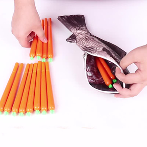 Trousse à crayons créative simulée de poisson salé grande capacité pochette à crayons sac drôle école étuis à crayons fournitures de papeterie - Product Image 2