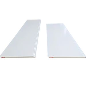 Harga murah tahan api ramah lingkungan Pu Panel Sandwich pelapis dinding eksterior pelapis dinding ketebalan kustom untuk gudang Hotel - Product Image 1