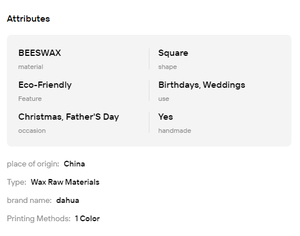 Cera de Abejas 100% Pura Blanca y Amarilla, Cera de Miel Natural para Cosméticos y Fabricación de Velas, Materia Prima - Product Image 6