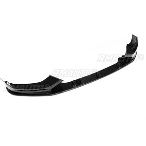Pour BMW F20 F21 118i 120d 120i M135i M140i 2015-2019 LCI M-Sport 4 pièces Spoiler de pare-chocs avant Diffuseur Splitter Noir brillant - Product Image 2