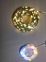 Guirlande lumineuse LED pour extérieur, étanche, 30M 50M 100M, câble vert, câble noir, câble transparent, avec télécommande