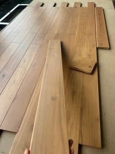 <span class=keywords><strong>Parquet</strong></span> en bois massif en teck chinois, vente en gros, sur mesure, certifié CE, pour intérieur - Product Image 6