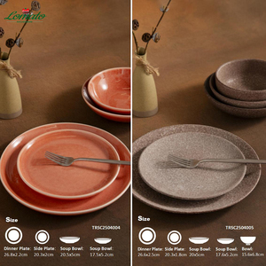 Vaisselle en céramique de style outils en pierre émaillée au four décorative pour les maisons modernes et les intérieurs bohèmes - Product Image 6