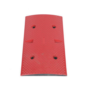 מעצור מהירות איכותי חיצוני עמיד למים מגומי תעשייתי לבטיחות בדרכים אדום ושחור מז'ג'יאנג - Product Image 3