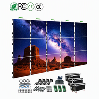 Mur vidéo LED haute fréquence de rafraîchissement P2.6 P2.9 P3.91 étanche pour scène de concert, mariage, événementiel