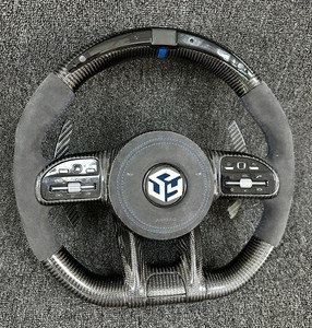 Volant sport en Alcantara avec écran LED pour Mercedes Benz C217 W209 W204 W205 W206 W207 Coupé <span class=keywords><strong>C63s</strong></span> C63 - Product Image 6