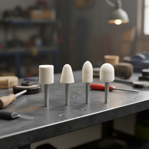 ชุดขัดเฟลตรินีแบบมีก้านยึดของเฟอร์วี สำหรับงานขัดและเจียรที่ต้องการความแม่นยำสูง - Product Image 3