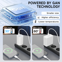 Enchufes Inteligentes OEM Ultra Delgados, Cargadores y Adaptadores de Viaje Rápidos de 30w, Cargador USB-C, Fabricante de Cargadores Gan