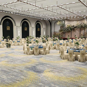 Alfombras Comerciales para Hoteles Eiffel Home, Mezcla de Lana y Poliéster, Patrón Geométrico, Tejido Suave, Pelo Medio, Rectangulares, Hechas a Medida - Product Image 5