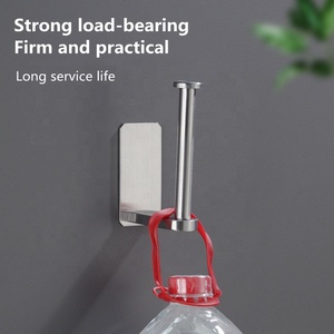 Portarrollos de Papel Higiénico de Acero Inoxidable 304 de Diseño Moderno, Negro/Natural, Montado en la Pared, Certificado CE Jelos, Duradero - Product Image 5