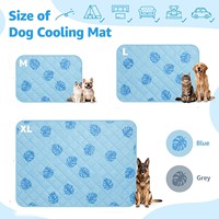 Couverture rafraîchissante lavable pour chiens, tapis de couchage rafraîchissant pour animaux de compagnie, pour cage, sol et voiture - Vente en gros usine