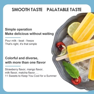 Sac de Multi-Flavored1kg paquet Fruity Ice Pop Popsicle Ice Sucker Making Instant Premix Powder with Halal Certified - Product Image 4