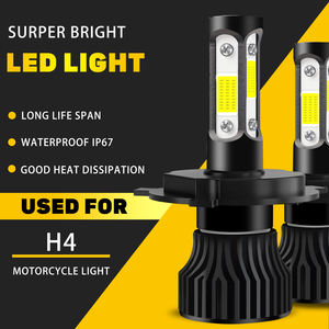 Двухцветные Водонепроницаемые светодиодные фары 12 В 2400LM IP67 для мотоциклов <span class=keywords><strong>Yamaha</strong></span> Suzuki Haojue Chopper Enduro Cafe Racer - Product Image 2