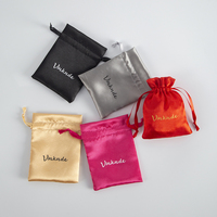 Bolsas de Regalo de Joyería de Seda Satén Duraderas, Reutilizables y Sostenibles para Collares, Pulseras, Pendientes, Regalos de Navidad y Bodas