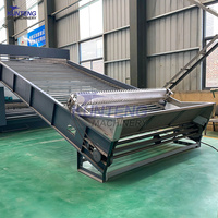 Sécheur à bande maillée pour foin d'alfalfa, grande automatisation, machine de séchage de fourrage