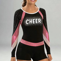 Ensemble d'entraînement de cheerleading personnalisé en gros pour filles, jeunes et femmes – Tenue de sport flexible pour la pratique du cheerleading