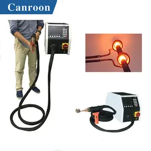 portable small induction brazing equipment induction heating welding machine with digital control