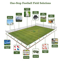 2025 Fabrikpreis Fußballrasen-Teppich Ohne Füllung Künstlicher Rasen für Fußballstadion und Fußballplatz
