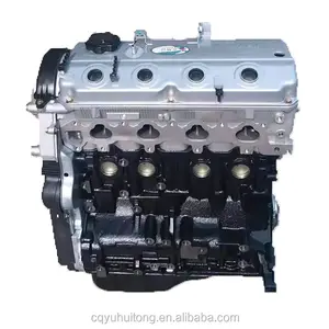 Diskon besar komponen otomatis 4G63 4G64 blok mesin bensin panjang 2.0 2.4 untuk Mitsubishi Pajero Outlander Lancer 4G63 4G64