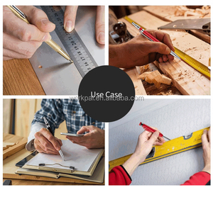 Abs nhựa HB chì dài Nib lỗ sâu đánh dấu cho xây dựng công nghiệp DIY bơm lại chì cơ khí thợ mộc bút chì - Product Image 4