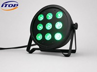 Projecteur LED DMX512 12W à tête mobile LK-409L Spot Beam Wash pour studio TV, scène et événements