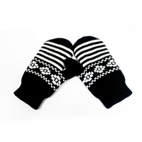 Mitaines d'hiver épaisses en acrylique pour enfant, motif animal personnalisé, mignonnes, chaudes, coupe-vent, design tendance, en polaire, pour Noël, usage quotidien, fête, décontractées