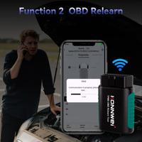 Herramienta de Reaprendizaje TPMS para Automóvil KONNWEI TK100 con Bluetooth, Escáner de Diagnóstico OBD2, Activación y Programación de Sensores de Presión de Neumáticos