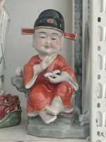 Ensemble de statues des dix-huit Arahats en porcelaine Famille Rose de Jingdezhen, étanche, écologique, pour temple, maison, culte bouddhiste, Feng Shui