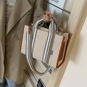 Bolso de lona de gran capacidad para mujer, novedad de 2024, bolso de mujer con correa larga - Product Image 4