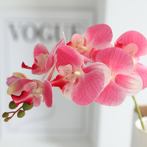 Fleur artificielle Phalaenopsis de haute qualité, effet 3D, pour la décoration de la maison, du salon, du café, la Saint-Valentin, la remise des diplômes - Product Image 2