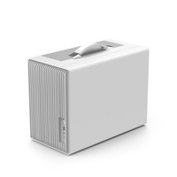 Haute qualité MATX Mini ITX bureau de travail personnalisé en aluminium blanc boîtier d'ordinateur de jeu PC Portable boîtier de boîtier de PC
