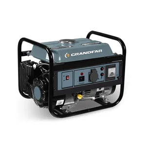 GRANDFAR 4Hp 113cc 8L portable silencieux générateur alternatif à économie d'énergie 1.3kw générateurs à essence prix