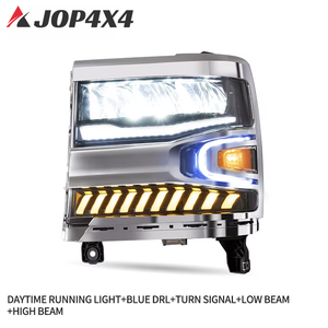 JOP4X4 usine pleine LED voiture phare séquentiel clignotant avant lampe 2016-2018 phares pour SILVERADO 1500 - Product Image 6