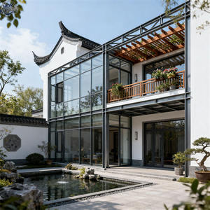 Lage Kosten Luxe Moderne Geprefabriceerde Lichte Stalen Structuur Villa Boerderij Werkplaats Winkelcentrum Snelle Installatie - Product Image 4