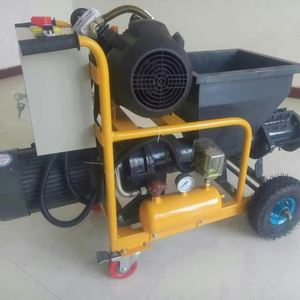 Yüksek verimli harç çimento boya püskürtme makinesi otomatik elektrikli duvar sıva makinesi - Product Image 1