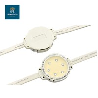 Luces Puntuales LED RGBW de 40 mm, Impermeables IP68, de Alta Luminosidad, Material de PC, Alto CRI 90, Garantía de 5 Años, para Decoración de Edificios