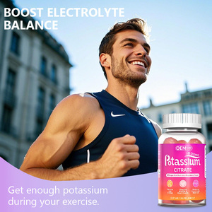 OEM suplemen kalium Gummies mendukung kesehatan jantung dan sistem saraf permen Gummy potasium Citrate - Product Image 4