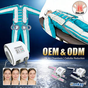 Appareil <span class=keywords><strong>de</strong></span> massage corporel et des jambes portable à 24 coussins d'air pour la réduction <span class=keywords><strong>de</strong></span> la cellulite, la thérapie par pression d'air et le drainage lymphatique - Product Image 1